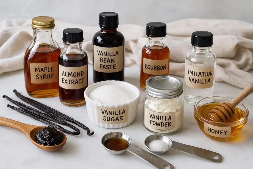 vanilla paste substitute for vanilla extract