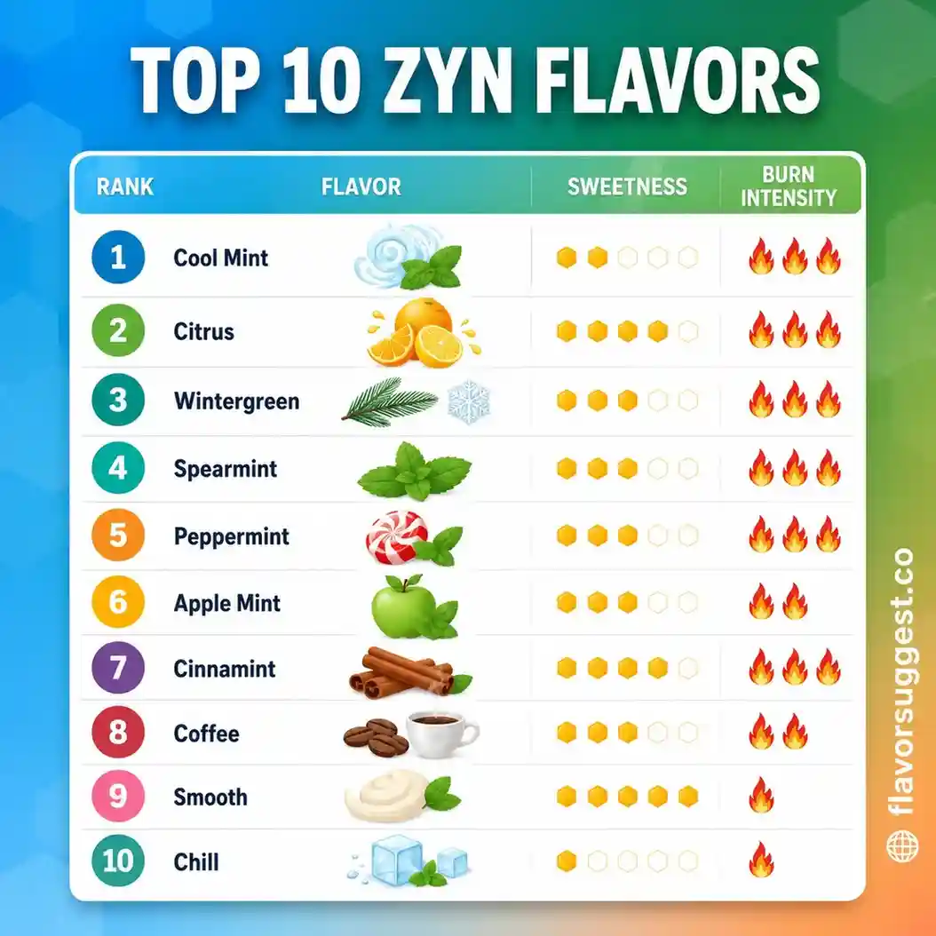 best zyn flavor