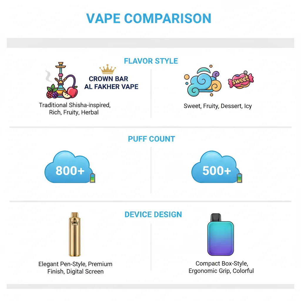 best Al Fakher crown vapes