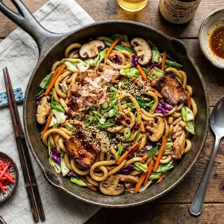 udon noodles soup